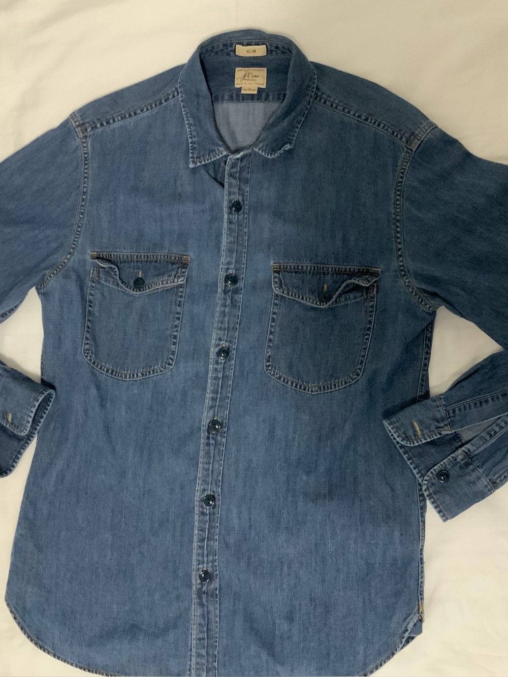 J.Crew slim denim shirt